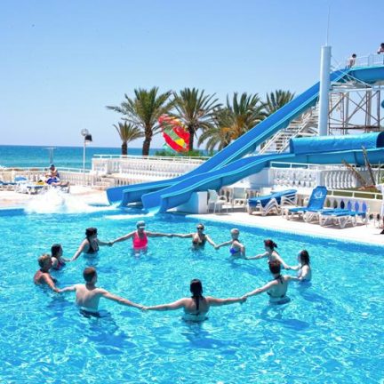 Zwembad Hotel Samira Club in Hammamet, Tunesië
