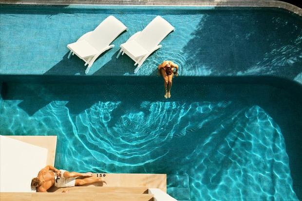 Swim up Hotelkamer van Sunprime Monsuau in Cala d'Or, Mallorca