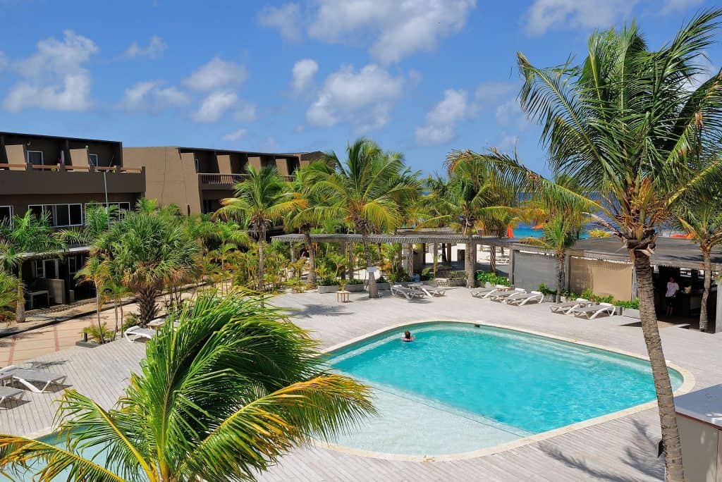 Zwembad van Eden Beach Resort in Kralendijk, Bonaire