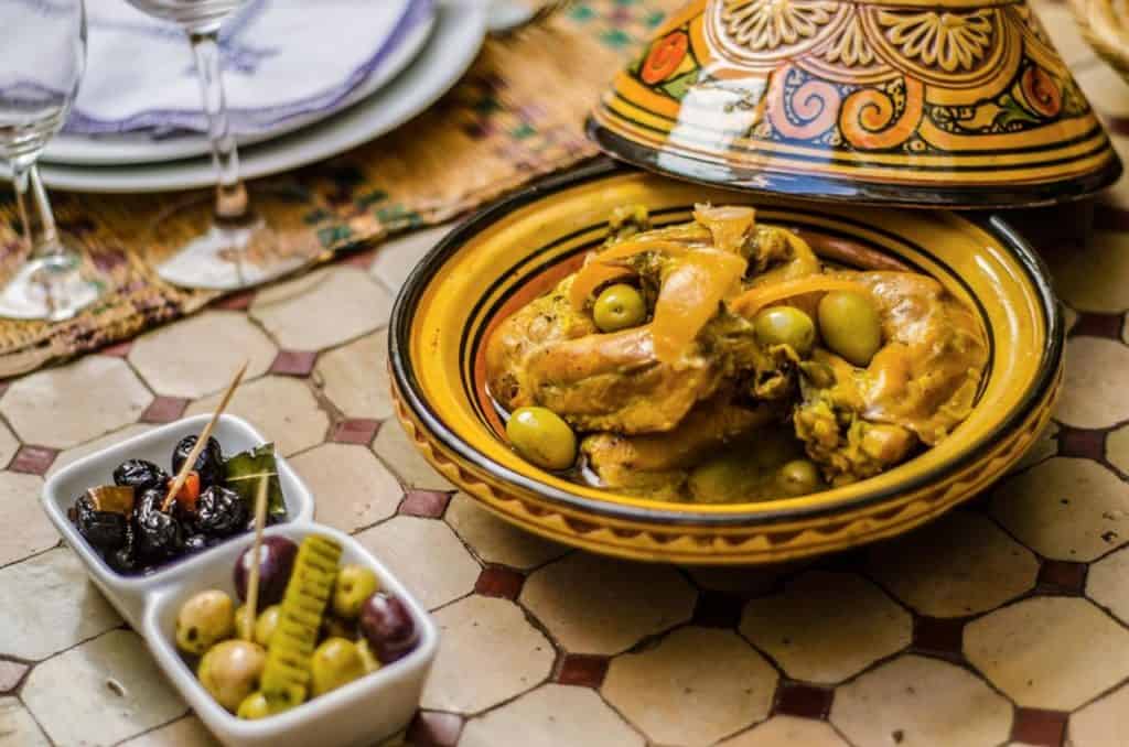 Marokkaanse maaltijd