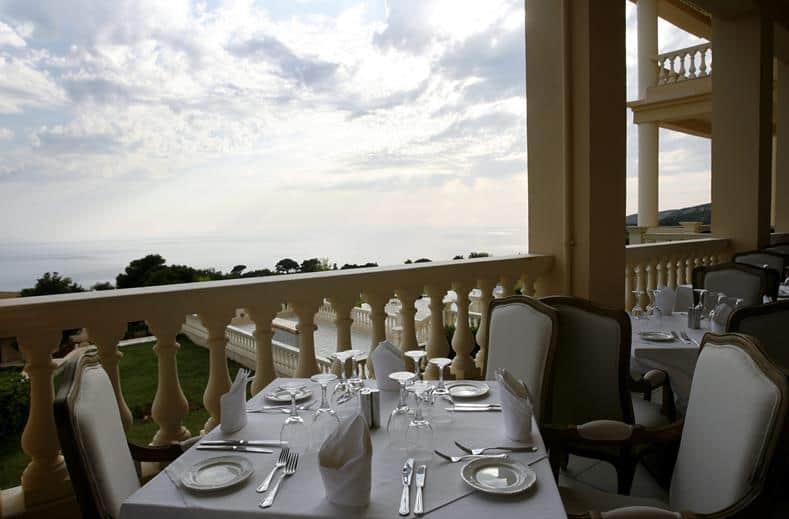 Diner van Mabely Grand hotel in kampi, Zakynthos