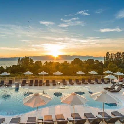 Hotel Laki en spa in Ohrid, Macedonië