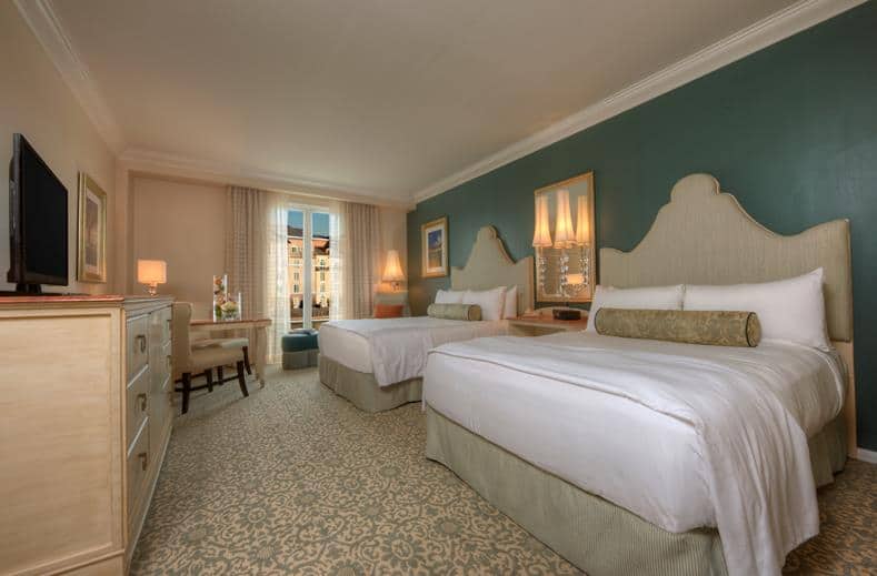 Hotelkamer van Loews Portofino Bay Hotel At Universal Orlando in Orlando, Florida