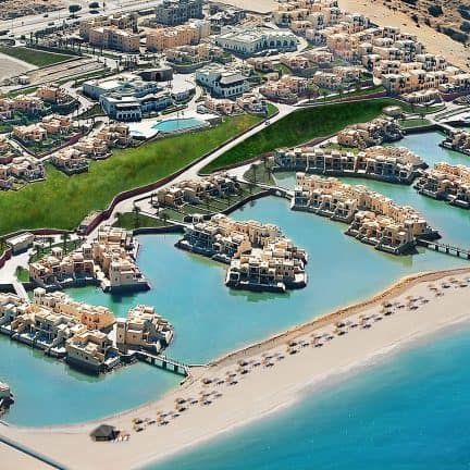 Ligging van Hotel The Cove Rotana in Ras Al-Khaimah, Verenigde Arabische Emiraten