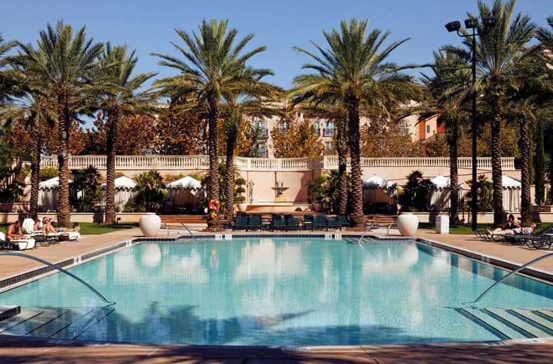 Zwembad van Loews Portofino Bay Hotel At Universal Orlando in Orlando, Florida