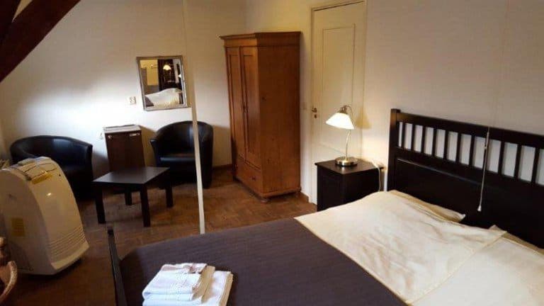 Hotelkamer van Hotel de Lantscroon in 's-Heerenberg, Gelderland