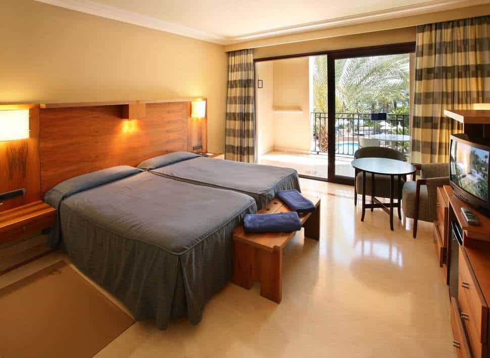 Hotelkamer van Lopesan Costa Meloneras Resort in Maspalomas, Gran Canaria, Spanje
