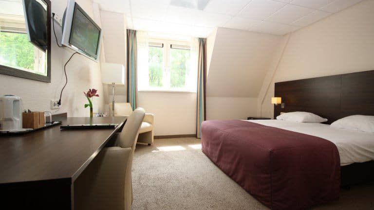 Hotelkamer van WestCord Hotel de Veluwe in Garderen, Gelderland, Nederland