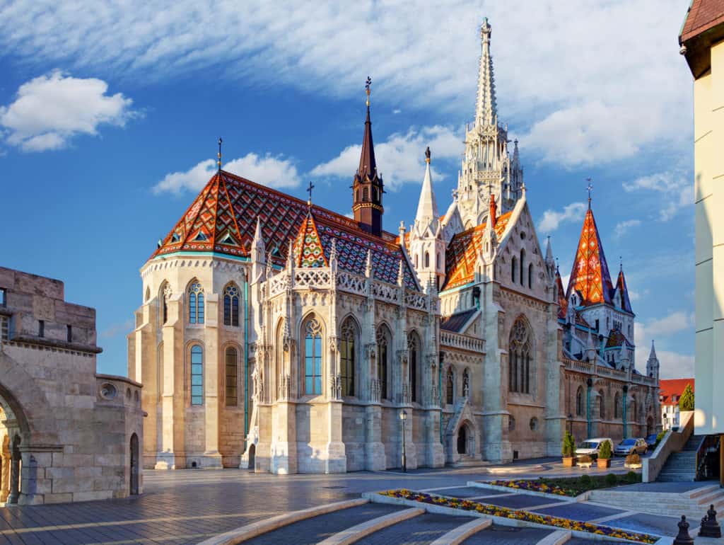 Matthiaskerk in Boedapest, Hongarije