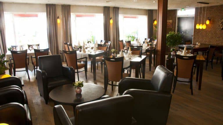 Restaurant van Hotel Steensel in Steensel, Noord-Brabant