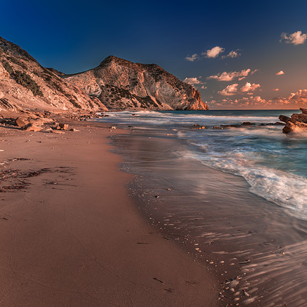 Strand Paradise Beach in Kefalos op Kos, Griekenland