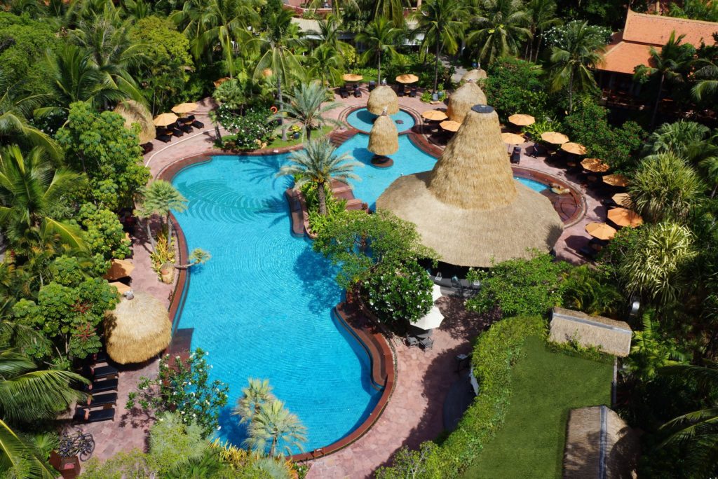 Zwembad van Anantara Hua Hin Resort in Hua Hin, Prachuap Khiri Khan, Thailand
