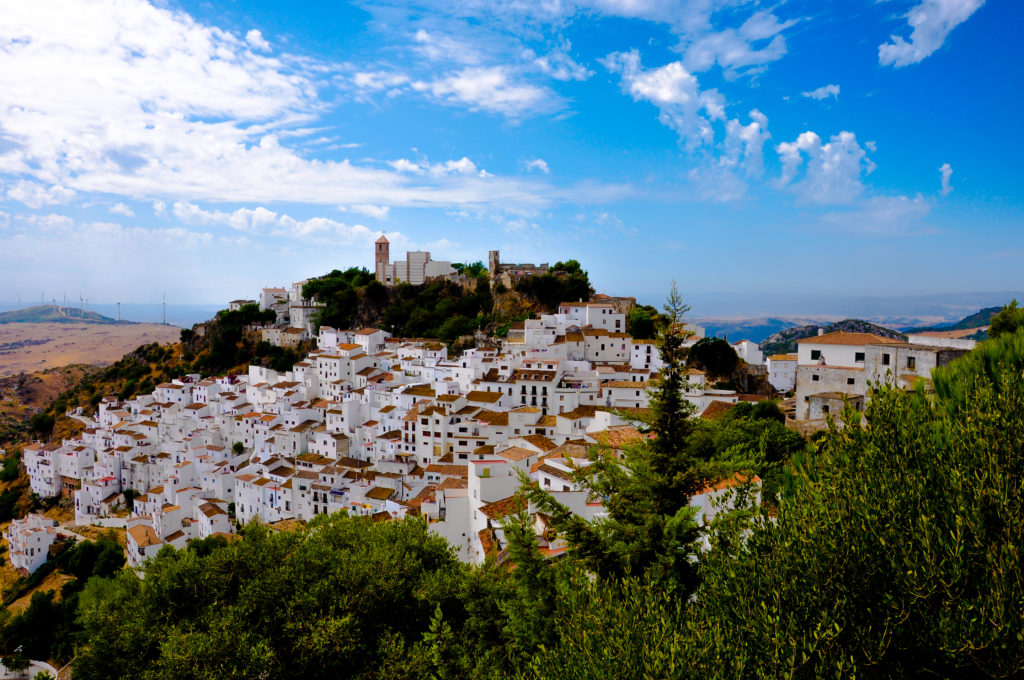 Casares in Andalusie, Spanje