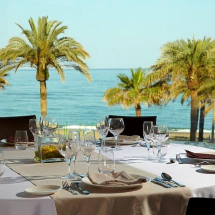 Diner van Melia Costa Del Sol in Torremolinos, Costa del Sol, Spanje
