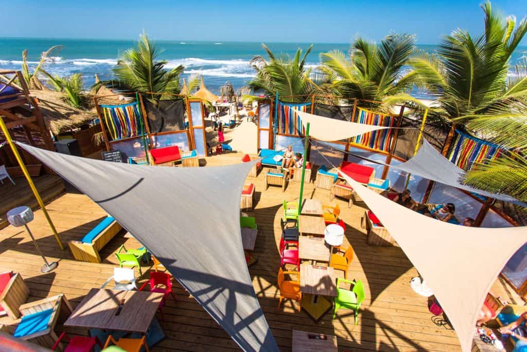 Poco Loco Beach Bar in Gambia