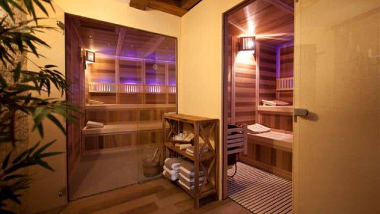Sauna van Hotel Belle-Vue Lux in Vianden, Luxemburg, Luxemburg