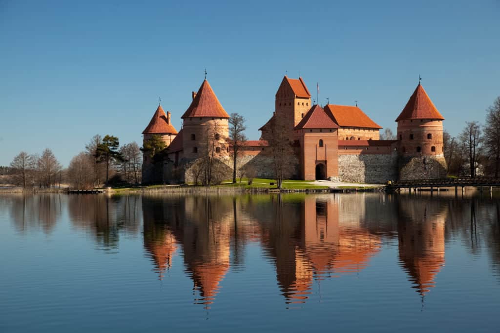 Kasteel van Trakai in Litouwen