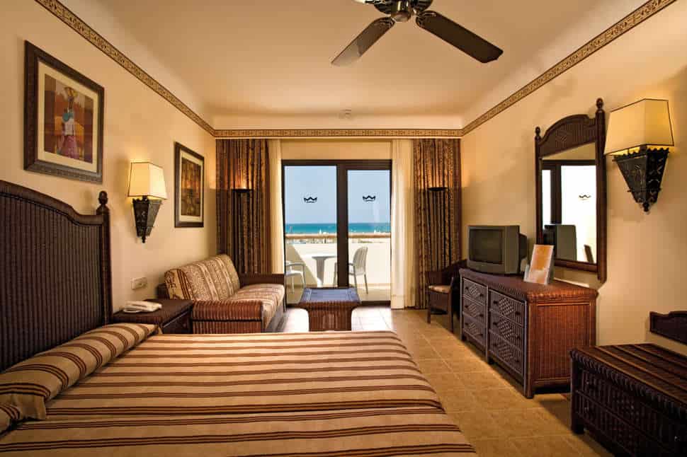 Hotelkamer van ClubHotel Riu Karamboa in Praia de Salinas, Boa Vista, Kaapverdië
