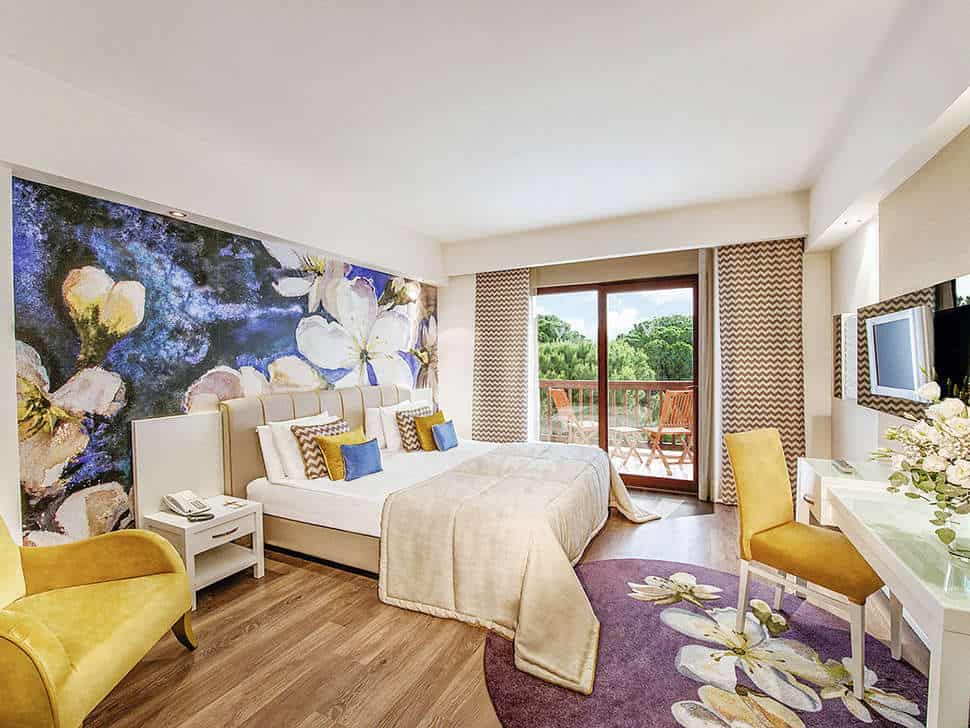 Hotelkamer van Voyage Belek Golf & Spa in Belek, Turkse Rivièra, Turkije
