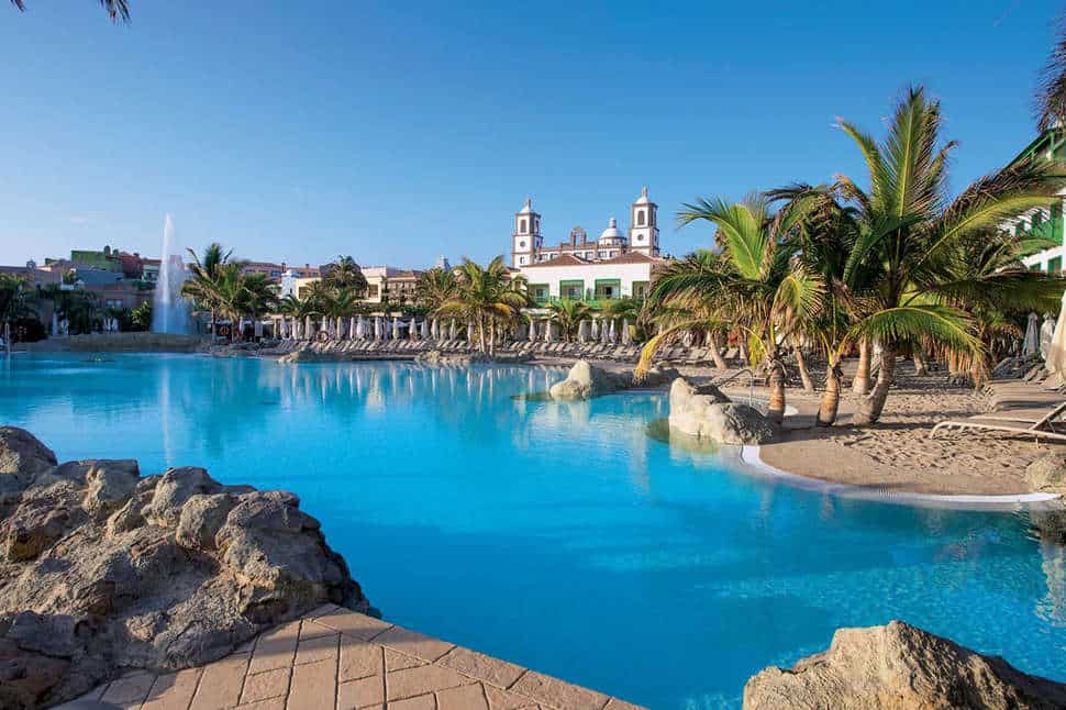 Zwembad van Lopesan Villa del Conde in Maspalomas, Gran Canaria, Spanje