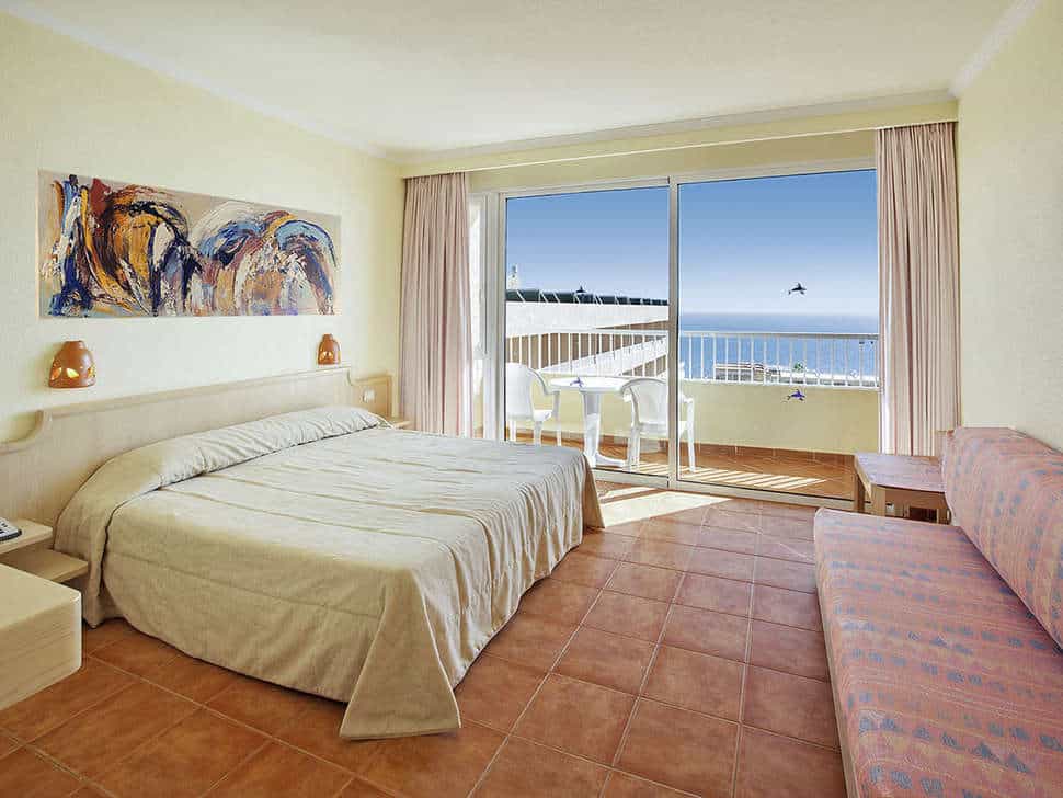 Hotelkamer van IFA Interclub Atlantic in San Agustín, Gran Canaria, Spanje
