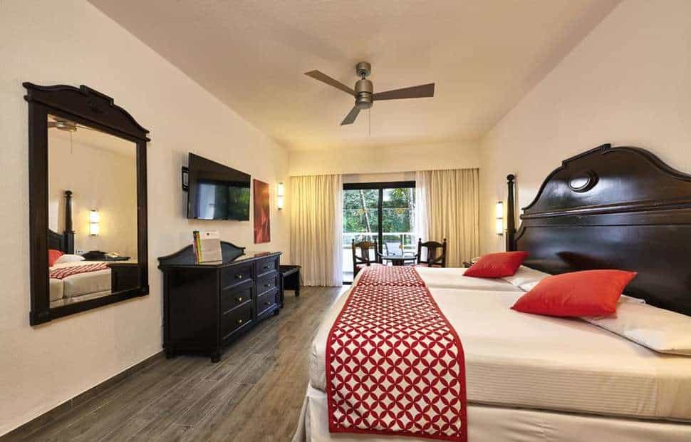 Hotelkamer van Riu Tequila in Playa del Carmen, Quintana Roo, Mexico