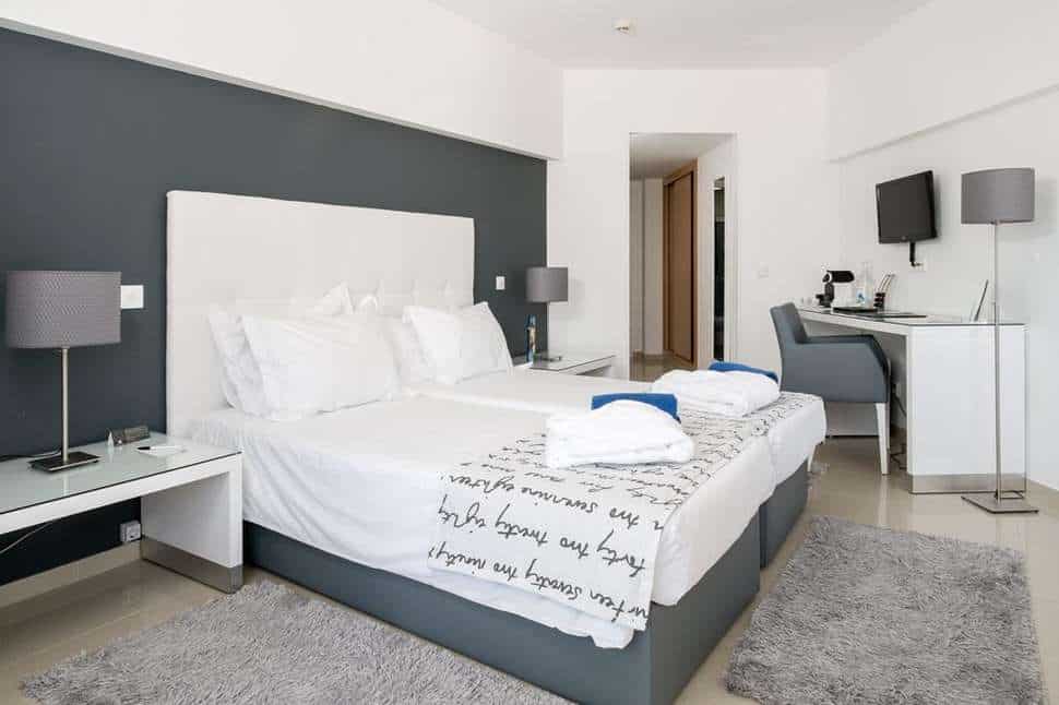 Hotelkamer van Rocamar Exclusive Hotel & Spa in Albufeira, Algarve, Portugal