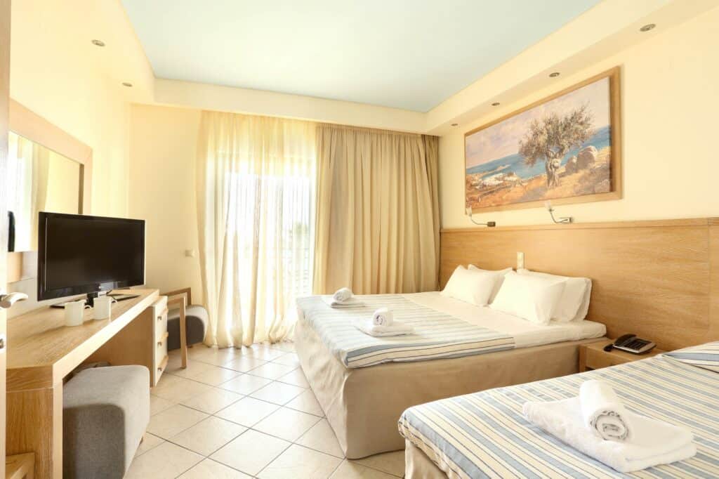 Hotelkamer van Star Beach Village in Chersonissos, Kreta, Griekenland