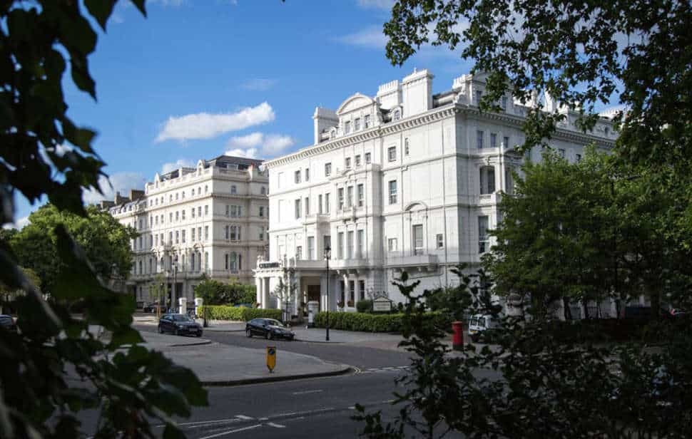 The Columbia Hotel in Londen, Engeland, Verenigd Koninkrijk
