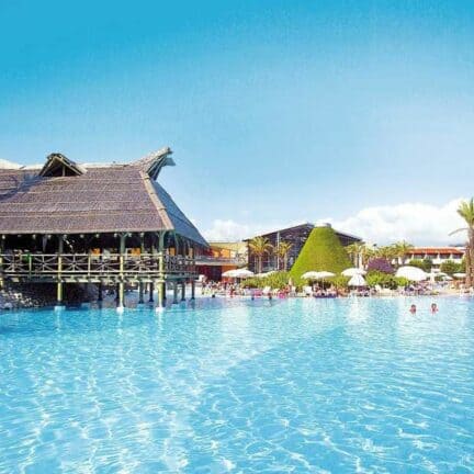 Zwembad van Ligging van Pegasos World Hotel in Side, Turkse Rivièra, Turkije