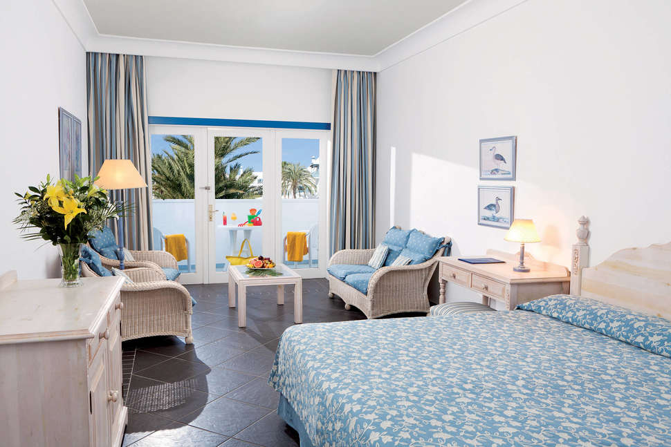 Hotelkamer van Seaside Los Jameos Playa in Puerto del Carmen, Lanzarote, Spanje