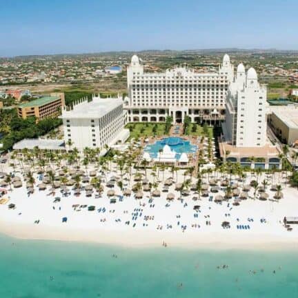 Ligging van Hotel Riu Palace Aruba in Palm Beach, Aruba, Aruba