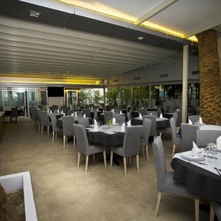 Restaurant van Hotel Astron in Ierápetra, Kreta, Griekenland