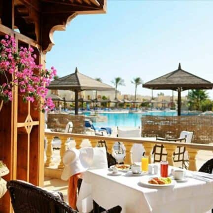 Restaurant van Sunrise Royal Makadi Aqua Resort in Hurghada, Rode Zee, Egypte