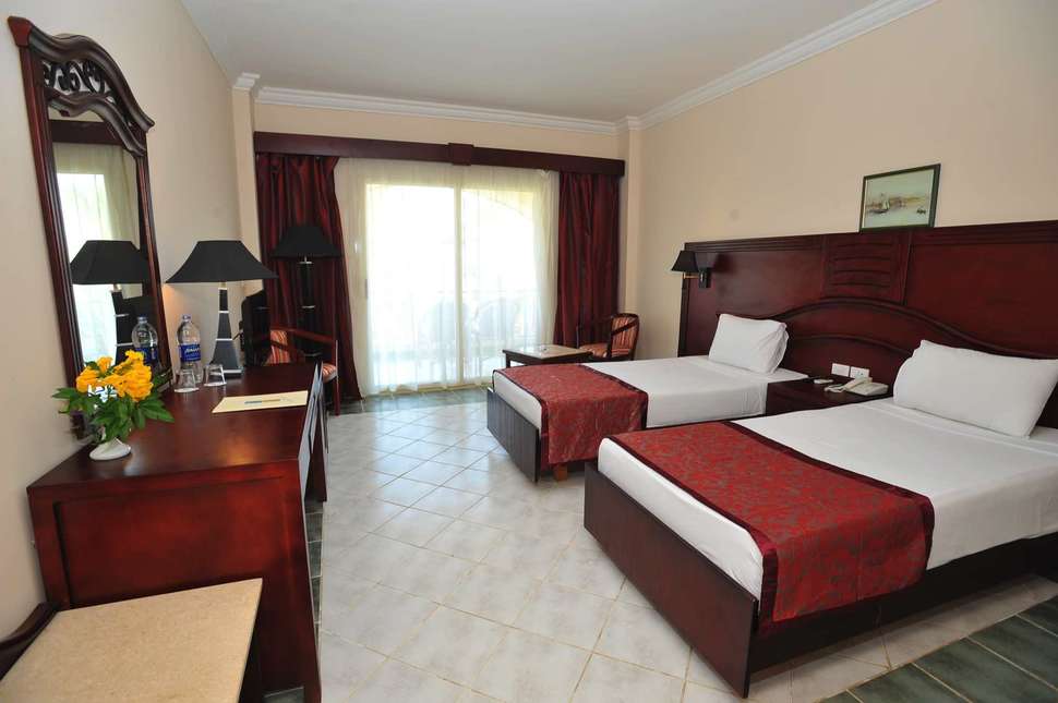 Hotelkamer van Brayka Bay Resort in Marsa Alam, Rode Zee, Egypte