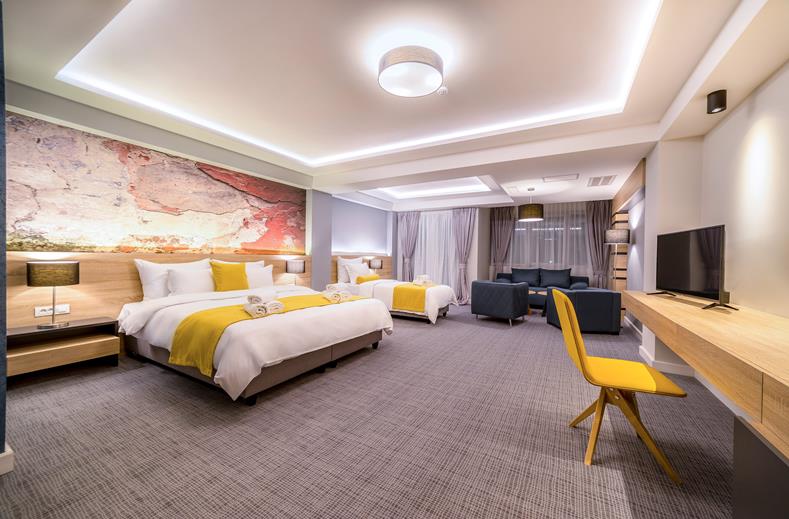 Hotelkamer van Unique Resort & Spa in Ohrid, Ohrid, Macedonië