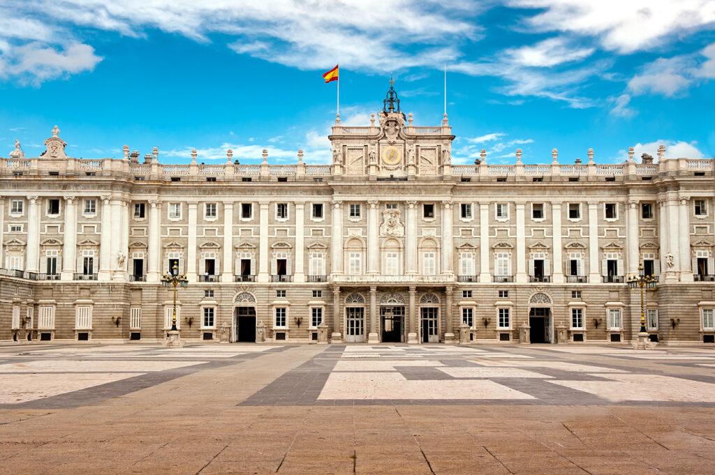 Palacio Real in Madrid, Spanje