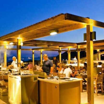 Restaurant van Blue Lagoon Village in Kefalos, Kos, Griekenland