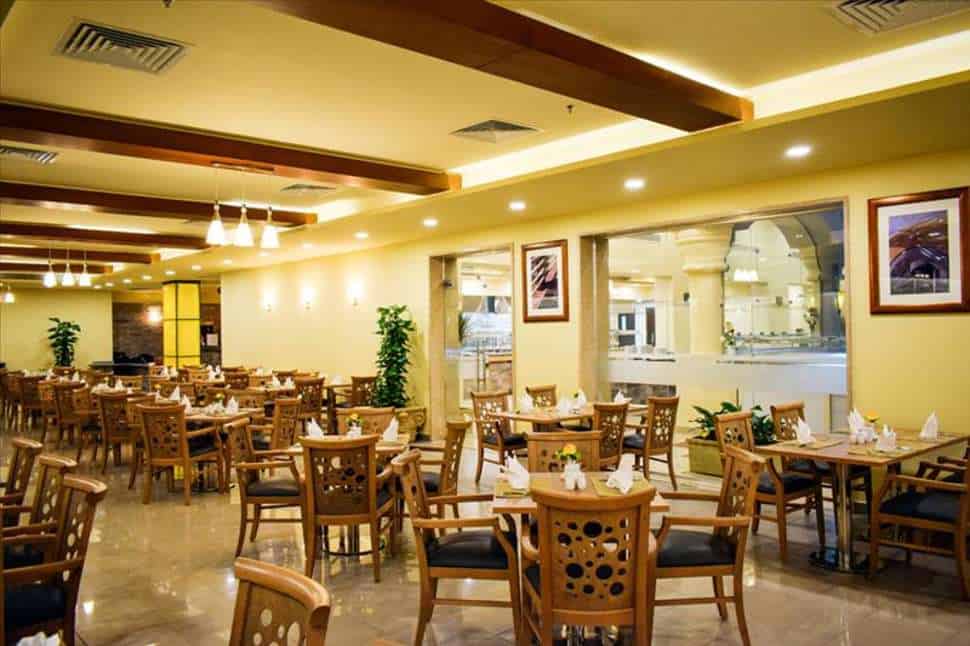Restaurant van Sunrise Marina Resort in Marsa Alam, Rode Zee, Egypte