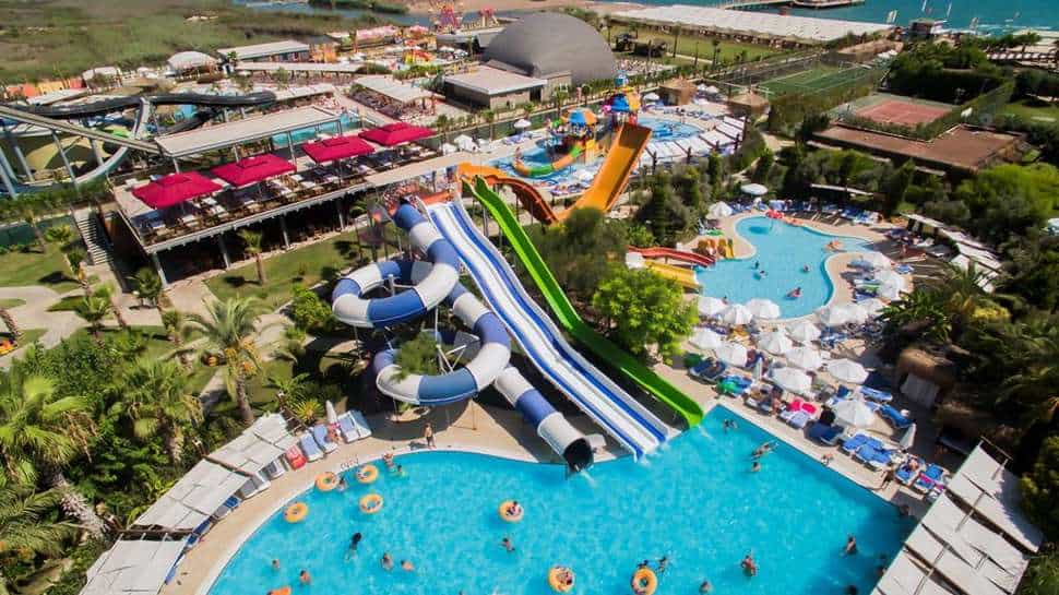 Saturn Palace Resort in Lara Beach, Turkse Rivièra, Turkije