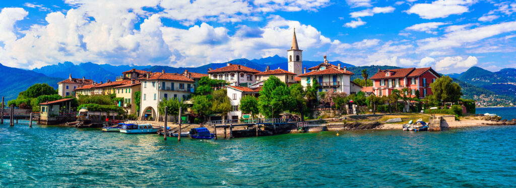 Borromeische eilanden in het Lago Maggiore, Italië