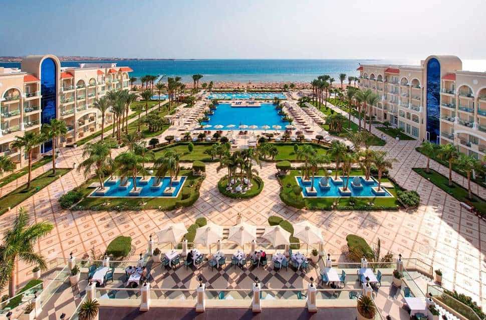 Ligging van Premier Le Reve Hotel & Spa in Hurghada, Rode Zee, Egypte