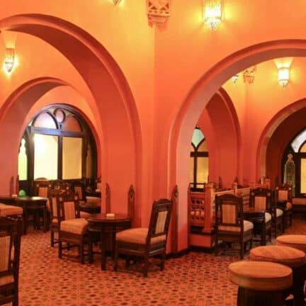 Restaurant van Arabella Azur Resort in Hurghada, Rode Zee, Egypte