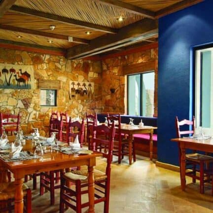 Restaurant van Marina Lodge in Marsa Alam, Rode Zee, Egypte