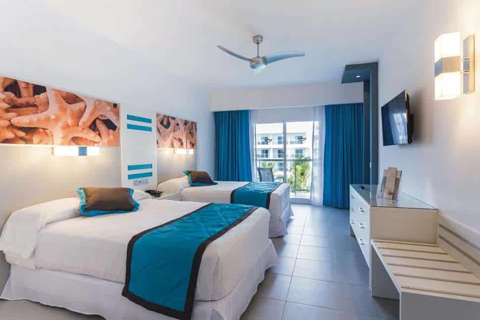 Hotelkamer van Riu Republica in Punta Cana, San Juan, Dominicaanse Republiek