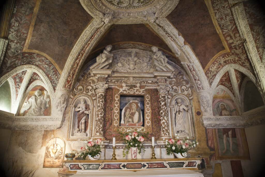 Santa Maria Antica in Verona, Italië