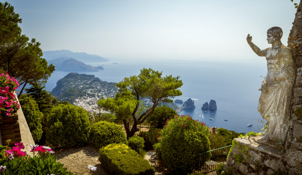 Uitzicht over Capri