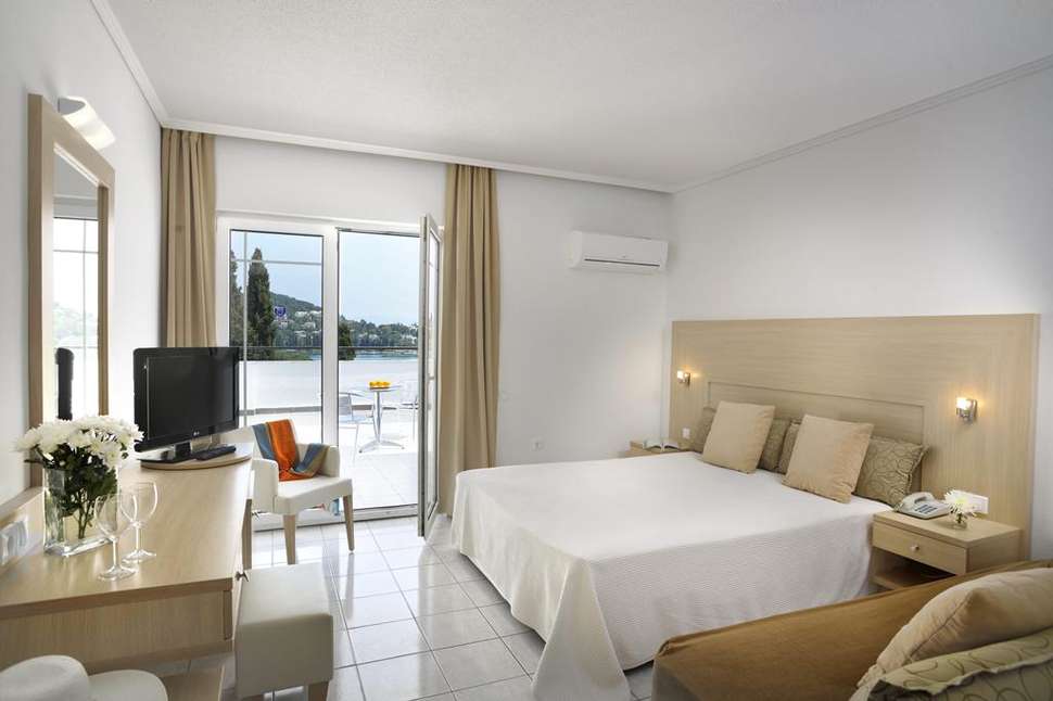 Hotelkamer van Louis Corcyra Beach in Gouvia, Corfu, Griekenland
