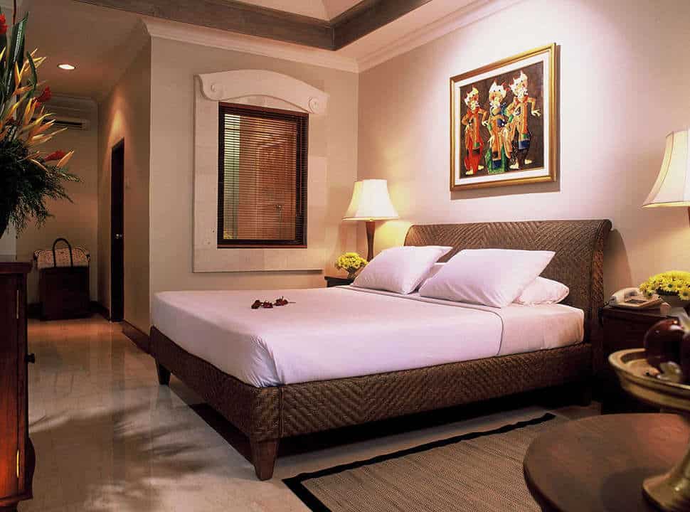 Hotelkamer van Puri Santrian in Sanur, Bali, Indonesië