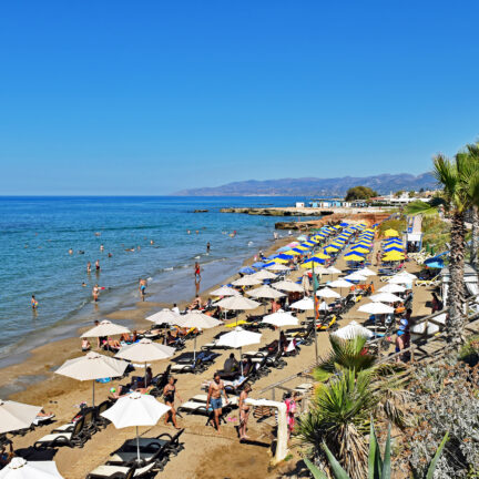 Star Beach strand bij Chersonissos op Kreta